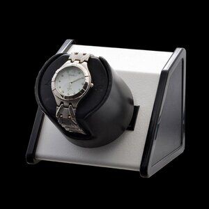Orbita Single Sparta Bold Rotorwind Watch Winder in White Color